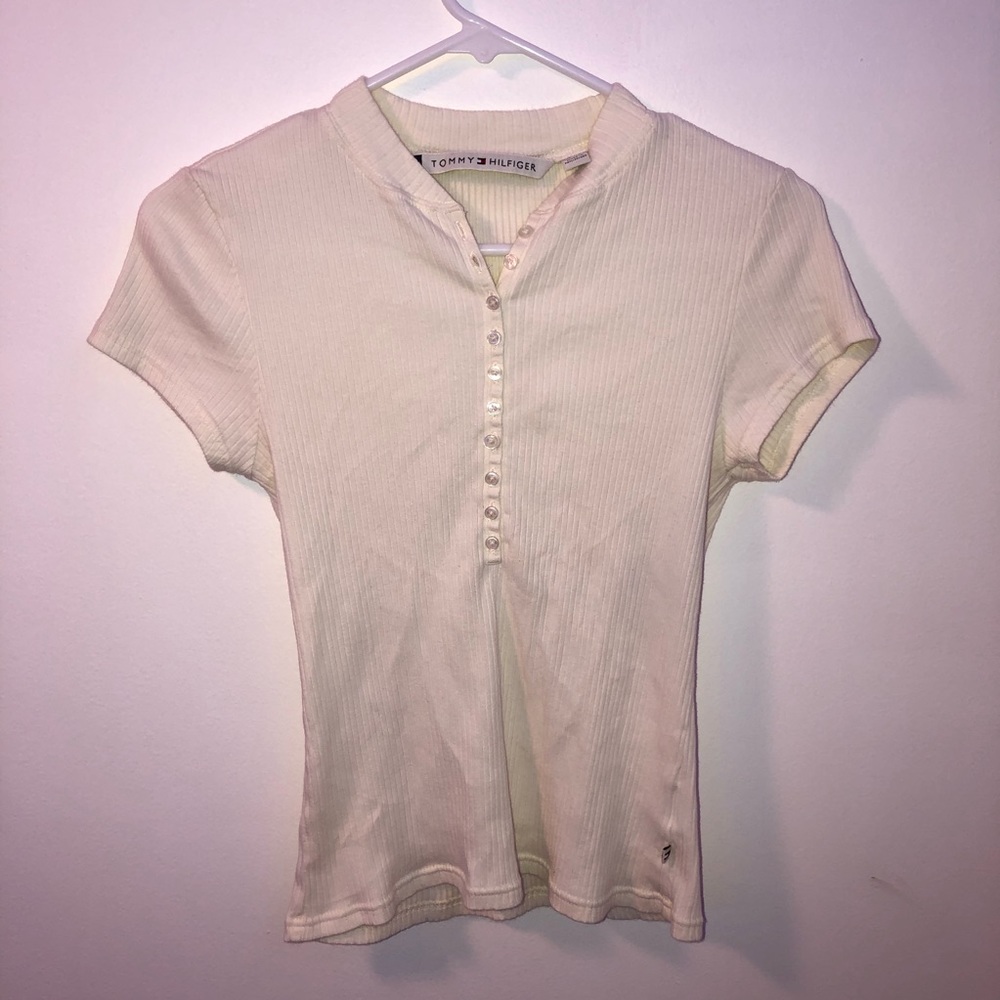 Tommy hilfiger t shirt with buttons